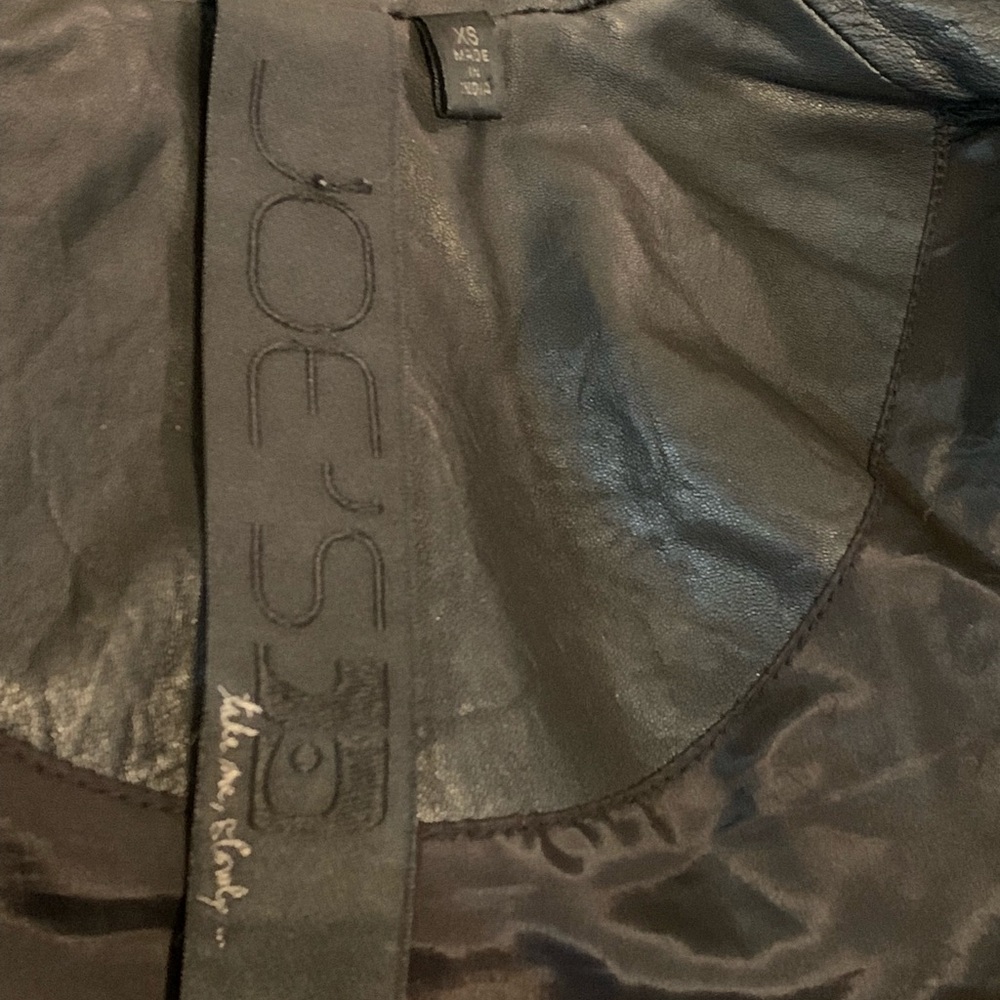 Joe’s Jeans Sheepskin Leather Moto Jacket - Picture 8 of 8